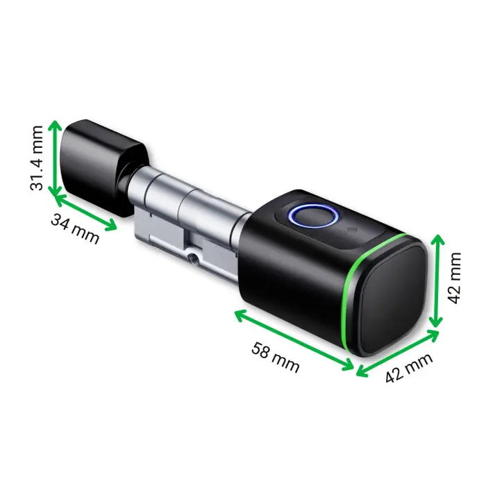 INTELIGENTNA WKŁADKA DO ZAMKA SL-13-TUYA-70 Tuya Smart Bluetooth MIA