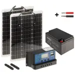 ZESTAW FOTOWOLTAICZNY SP-KIT-2X50/26/PWM 225 Wh