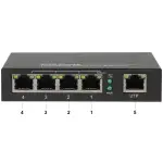 SWITCH POE SPS-4P/1 5-PORTOWY