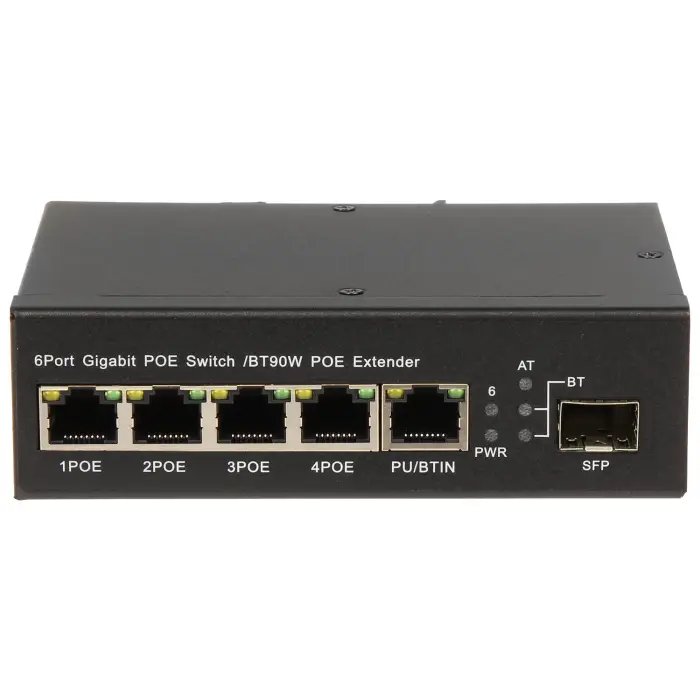 SWITCH POE / EXTENDER SPT-POE/4-POE-BT 4-PORTOWY SFP GTX