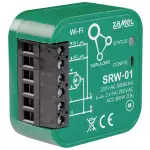 INTELIGENTNY STEROWNIK ROLET SRW-01 Wi-Fi 230 V AC ZAMEL