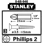 BIT PH2 ST-0-68-946*P3 1/4 