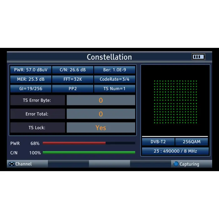 UNIWERSALNY MIERNIK ST-6986 DVB-T/T2 DVB-S/S2 DVB-C SIGNAL