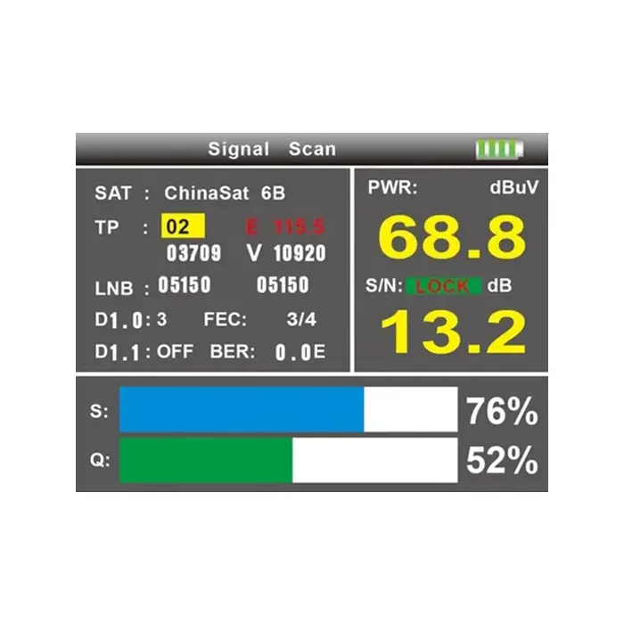 UNIWERSALNY MIERNIK STC-23 DVB-T/T2 DVB-S/S2 DVB-C Spacetronik