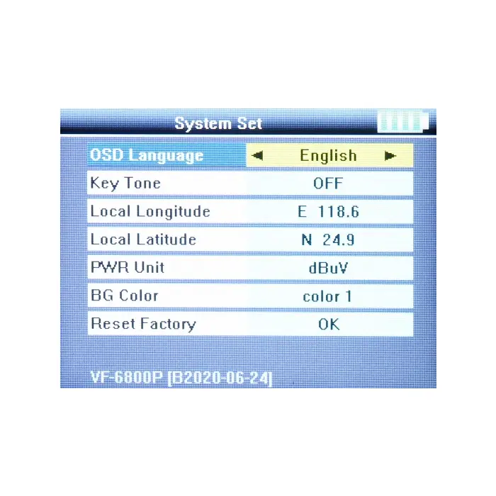 UNIWERSALNY MIERNIK STC-23 DVB-T/T2 DVB-S/S2 DVB-C Spacetronik