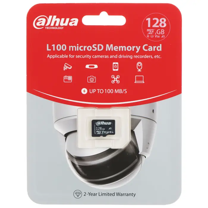 KARTA PAMIĘCI TF-L100-128GB microSD UHS-I, SDXC 128 GB DAHUA