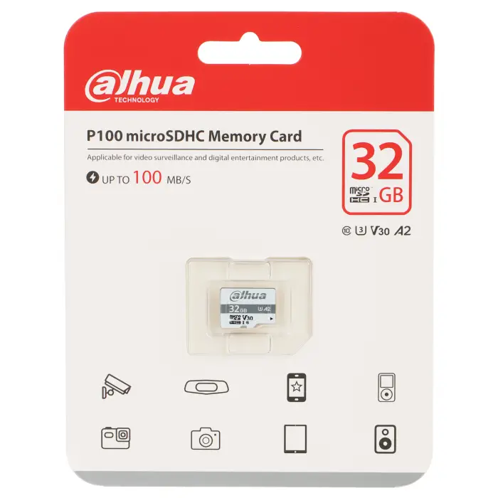 KARTA PAMIĘCI TF-P100/32GB microSD UHS-I, SDHC 32 GB DAHUA