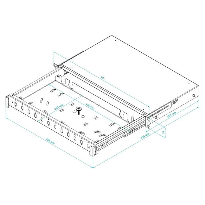 PRZEŁĄCZNICA ŚWIATŁOWODOWA TFSP-19-1U-12S-SC-G STALFLEX