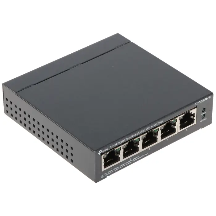 SWITCH POE TL-SG105PE 4-PORTOWY TP-LINK