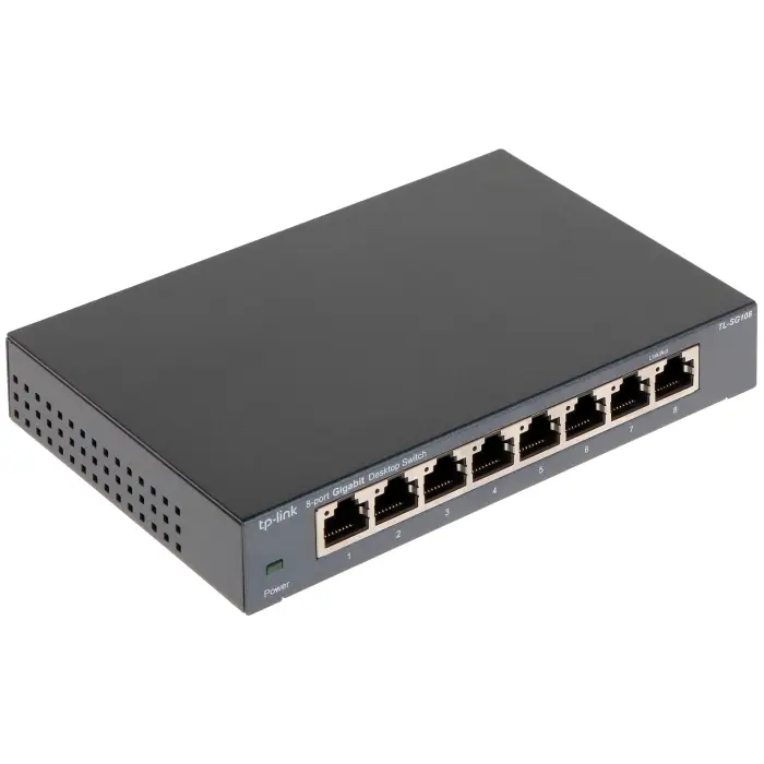 SWITCH TL-SG108 8-PORTOWY TP-LINK
