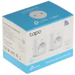 INTELIGENTNE GNIAZDO ELEKTRYCZNE TL-TAPO-P100(2-PACK) 2300 W TP-LINK