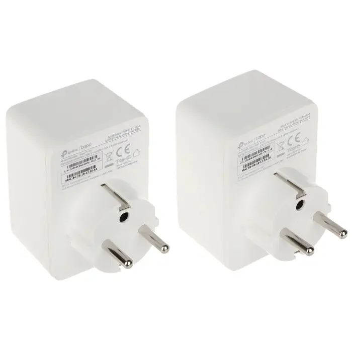 INTELIGENTNE GNIAZDO ELEKTRYCZNE TL-TAPO-P100(2-PACK) 2300 W TP-LINK