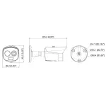 HYBRYDOWA KAMERA TERMOWIZYJNA IP TPC-BF1241-B3F4-DW-S8 3.5 mm - 960p, 4 mm - 4 Mpx DAHUA
