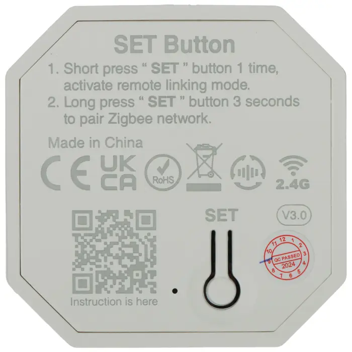 INTELIGENTNY STEROWNIK OŚWIETLENIA LED TRI-C1ZR ZigBee, 2.4GHz