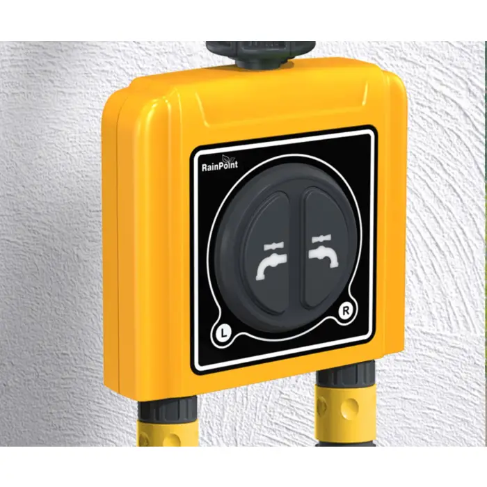 INTELIGENTNY PODWÓJNY ZAWÓR DO SYSTEMU NAWADNIANIA Z BRAMKĄ WIFI TWG004WRF+TTV203WRF Tuya Smart RainPoint
