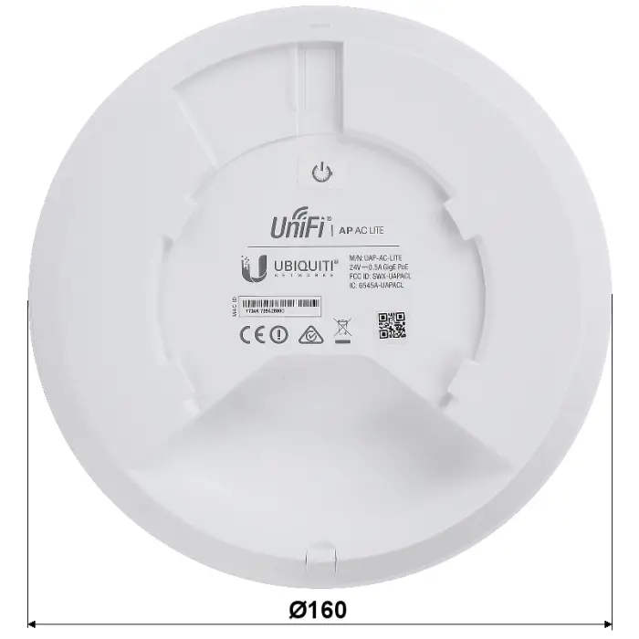 PUNKT DOSTĘPOWY UNIFI-UAP-AC-LITE Wi-Fi 5 UBIQUITI