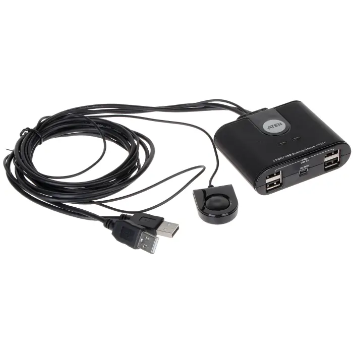 PRZEŁĄCZNIK USB + HUB USB US-224 2 X 115 cm