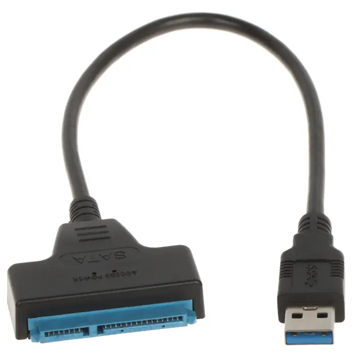 ADAPTER DO DYSKÓW USB-3.0/SATA 23 cm