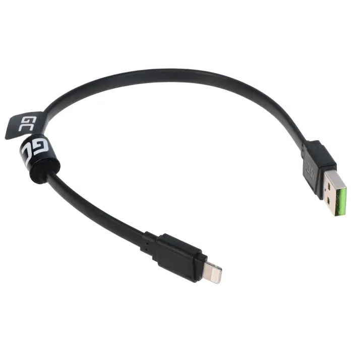 PRZEWÓD USB-A/LIGHTNING/0.25M-GC GCmatte 0.25 m Green Cell