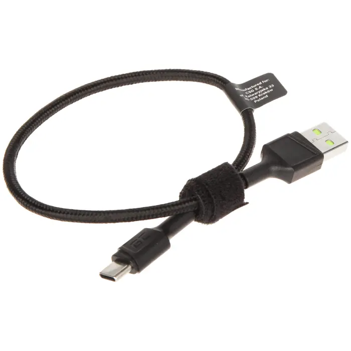 PRZEWÓD USB-A/USB-C/0.3M-GC PowerStream 0.3 m Green Cell