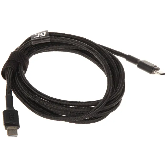 PRZEWÓD USB-C/USB-C/2.0M-GC PowerStream 2 m Green Cell