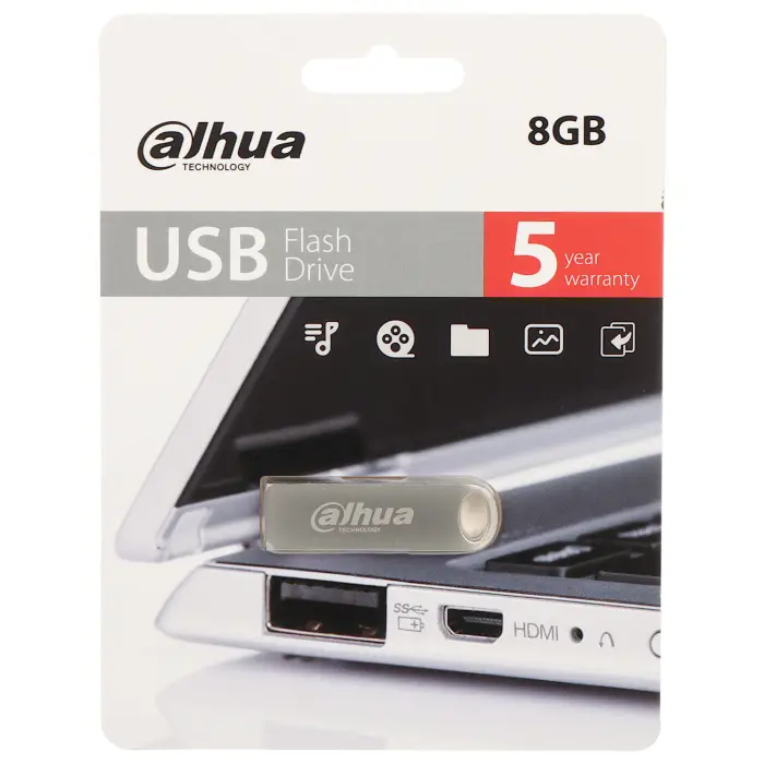 PENDRIVE USB-U106-20-8GB 8 GB USB 2.0 DAHUA