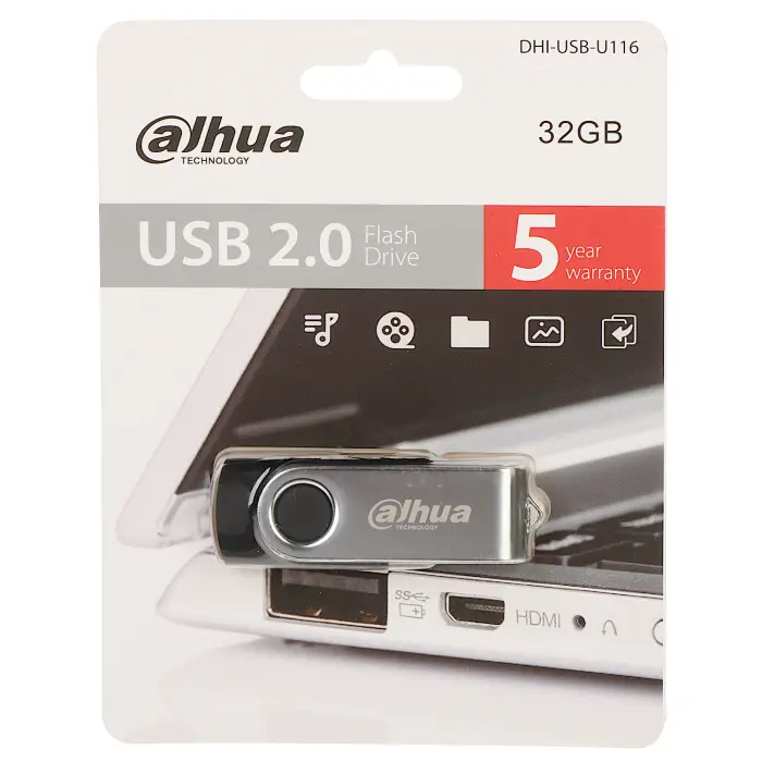 PENDRIVE USB-U116-20-32GB 32 GB USB 2.0 DAHUA