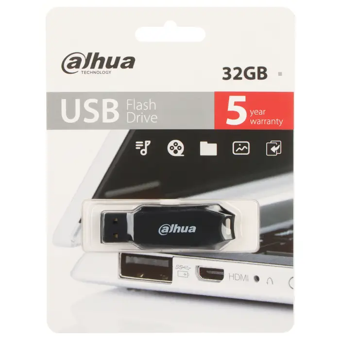 PENDRIVE USB-U176-20-32G 32 GB USB 2.0 DAHUA