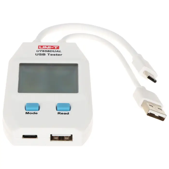 TESTER GNIAZD USB UT658DUAL UNI-T