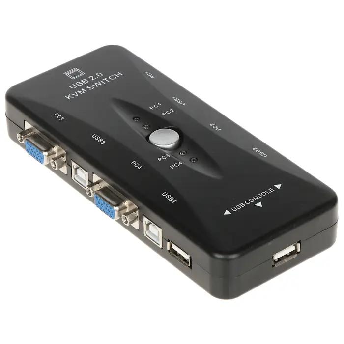 PRZEŁĄCZNIK VGA + USB VGA+USB-SW-4/1
