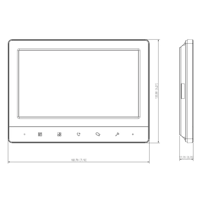 PANEL WEWNĘTRZNY VTH1020J-T DAHUA