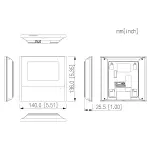 PANEL WEWNĘTRZNY VTH2611L-WP Wi-Fi / IP DAHUA