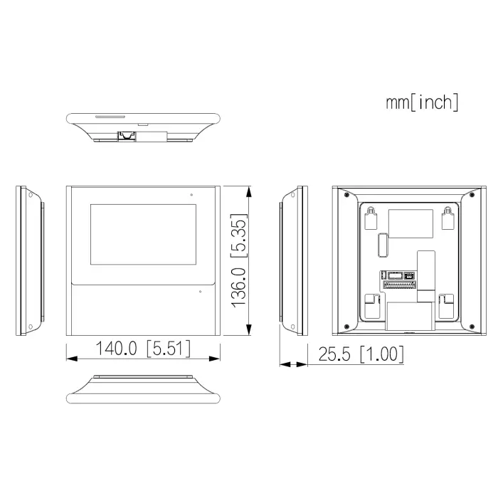 PANEL WEWNĘTRZNY VTH2611L-WP Wi-Fi / IP DAHUA