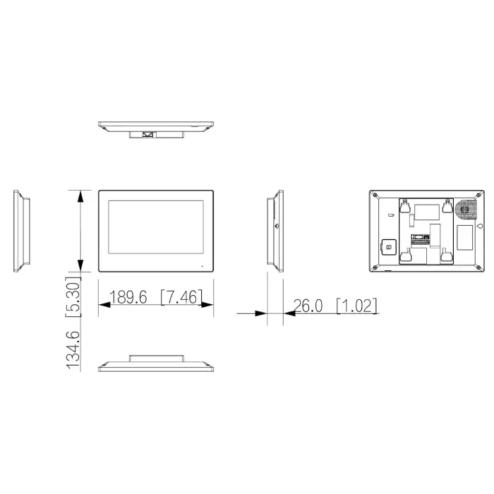 PANEL WEWNĘTRZNY VTH2621G-P IP DAHUA