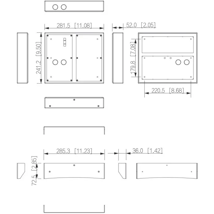 OBUDOWA NATYNKOWA VTM54R4 DAHUA