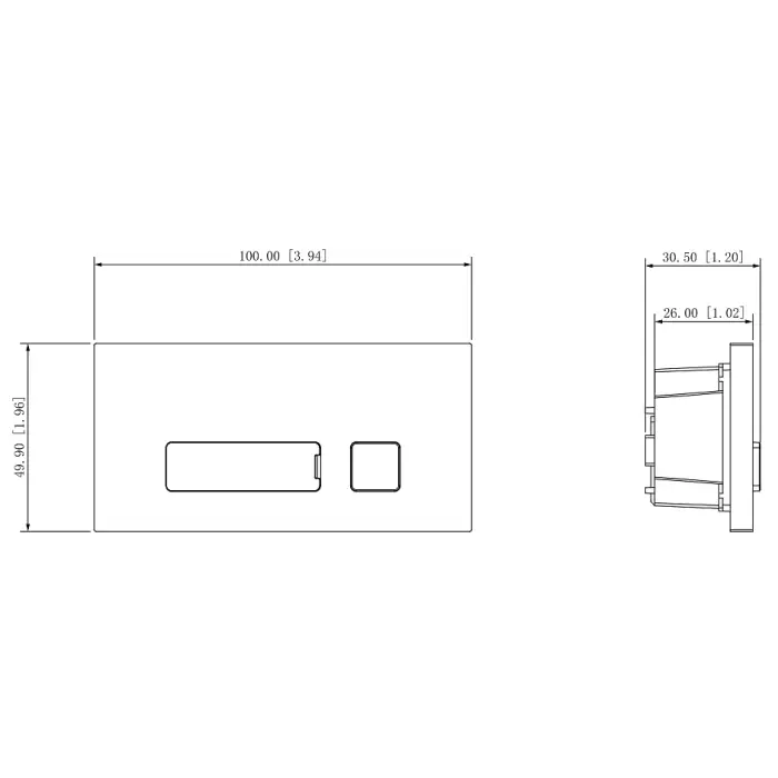 MODUŁ KLAWIATURY VTO4202F-MB1 DO MODUŁU VTO4202F-P DAHUA