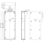 OBUDOWA NATYNKOWA VTOB114-V2 DAHUA