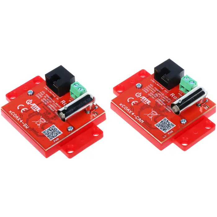 ZESTAW KONWERTERÓW UTP / COAXIAL DO TRANSMISJI LAN+POE XCOAX4-SET KOMPLET 2 SZT ATTE