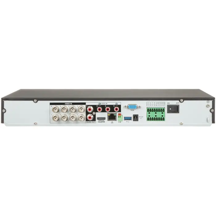 REJESTRATOR AHD, HD-CVI, HD-TVI, CVBS, TCP/IP XVR7208A-4K-I3 8 KANAŁÓW WizSense DAHUA