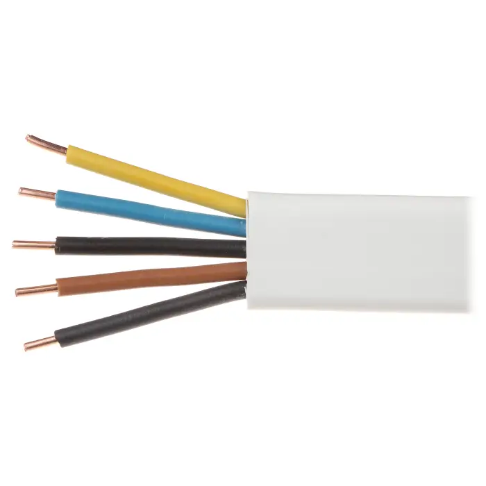 KABEL ELEKTRYCZNY PŁASKI YDYP-5X1.5