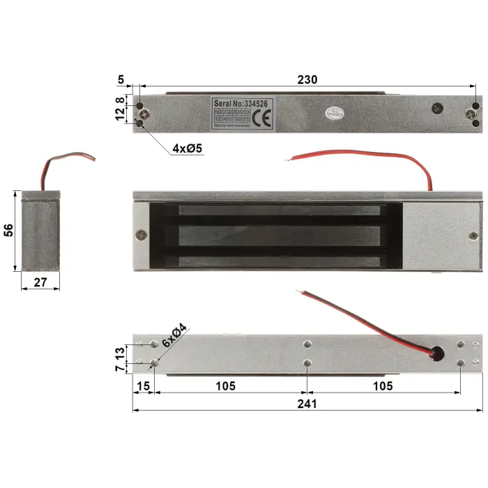 ZWORA ELEKTROMAGNETYCZNA ZE-320