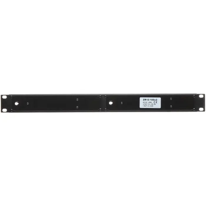 ZASILACZ RACK ZR12-100X2 2 x 12 V DC 2 x 8.5 A