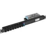 PATCH PANEL 8-PORTOWY Z ZASILACZEM ZR48-158/POE-8 48 V DC 3.3 A
