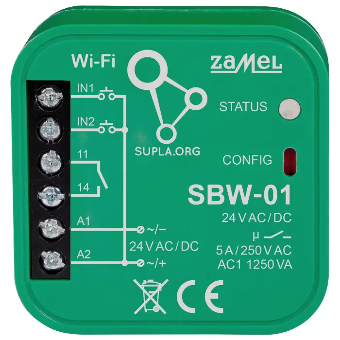 ZESTAW ZSW-01 SUPLA ZAMEL