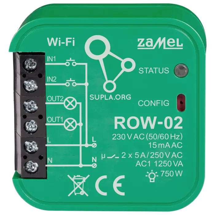 ZESTAW ZSW-02 SUPLA ZAMEL