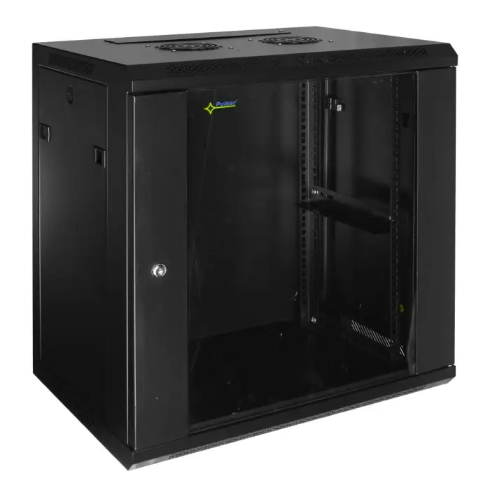 RW1264GD Szafa wisząca 19" RACK do złożenia 12U/600x450 PULSAR