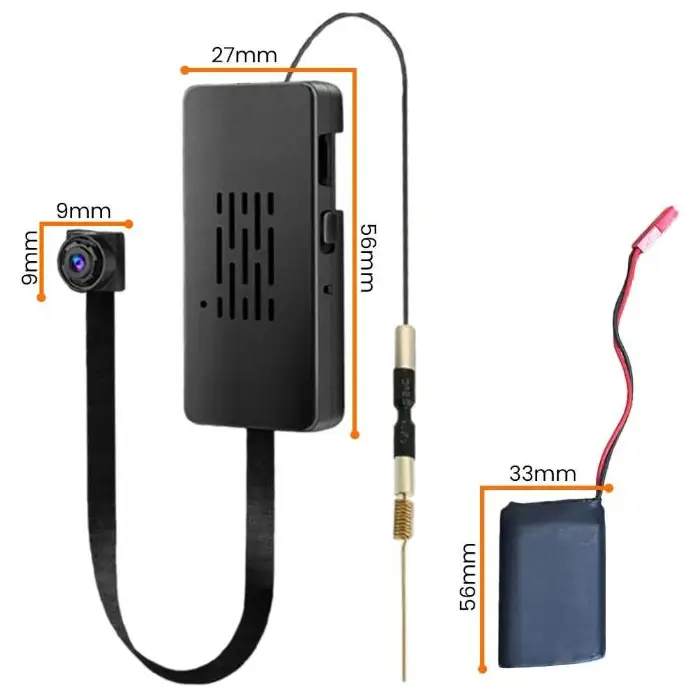 Ukryta Mini Kamera Wi-Fi ORLLO C2 PRO (Full HD) z darmową aplikacją ORLLO SMART/TUYA