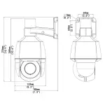 KAMERA IP SZYBKOOBROTOWA ZEWNĘTRZNA IPC675LFW-AX4DUPKC-VG - 5 Mpx 2.8 ... 12 mm UNIVIEW