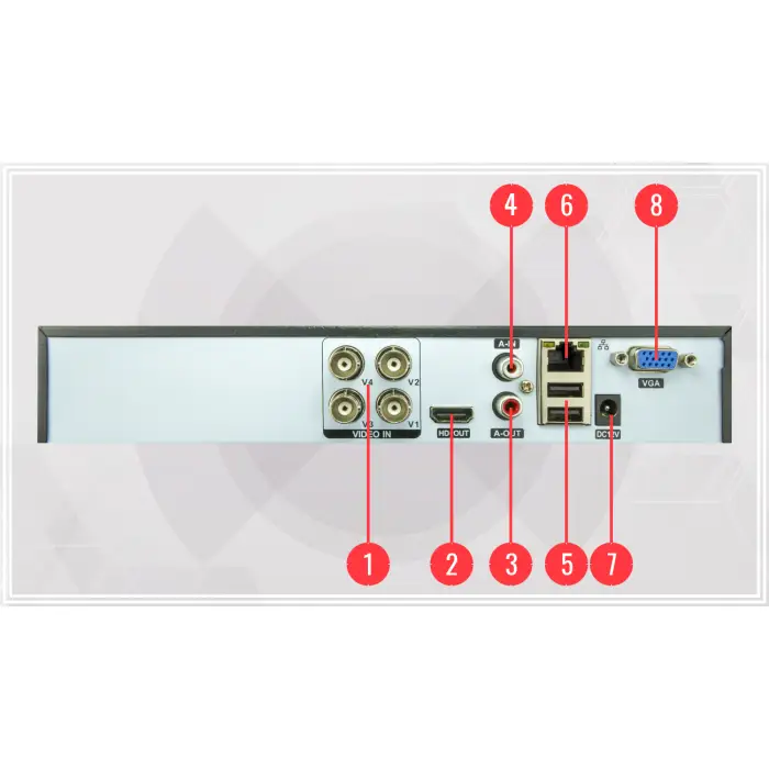 Monitoring zestaw 2 kamery FullHD, IR 20m