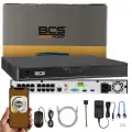 Rejestrator IP BCS-P-NVR1602-4KE-16P-II 16 kanałowy BCS